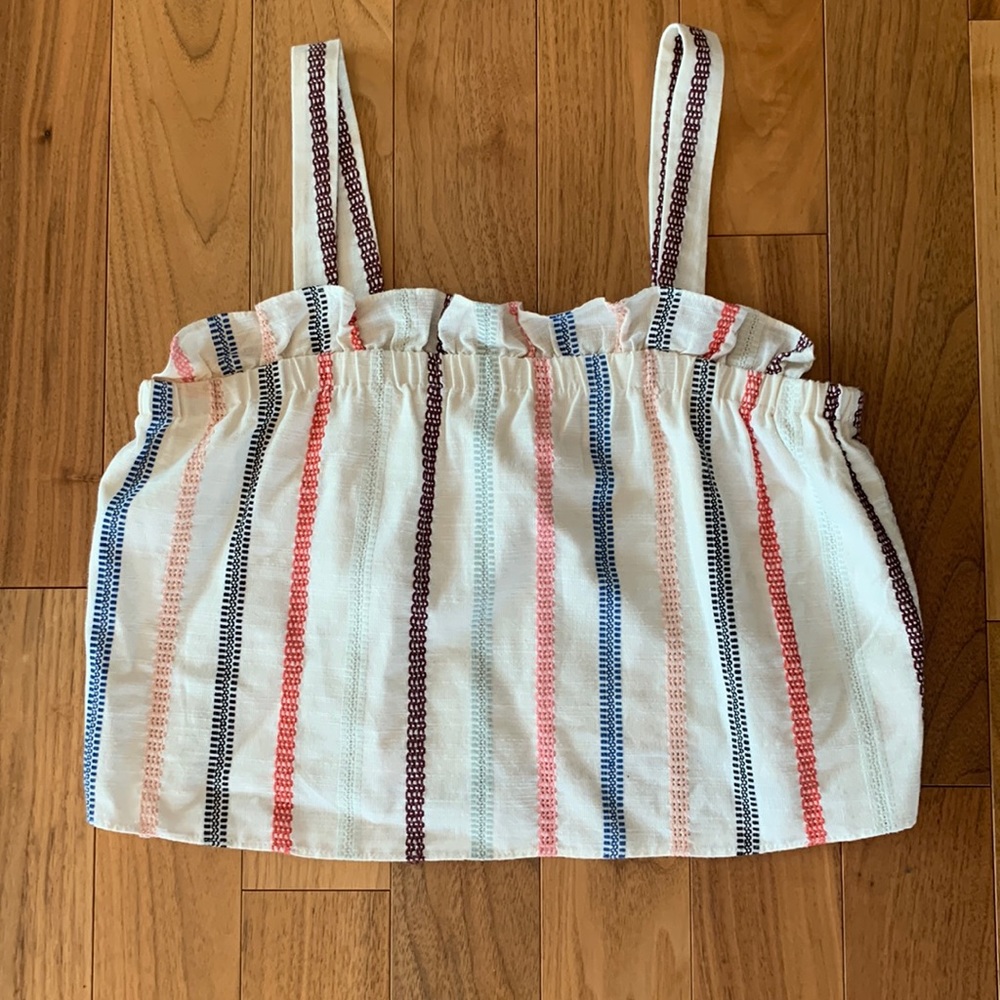 Striped Crop Top